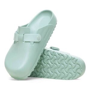 Birkenstock Boston Essentials mint green size 40 L9, M7